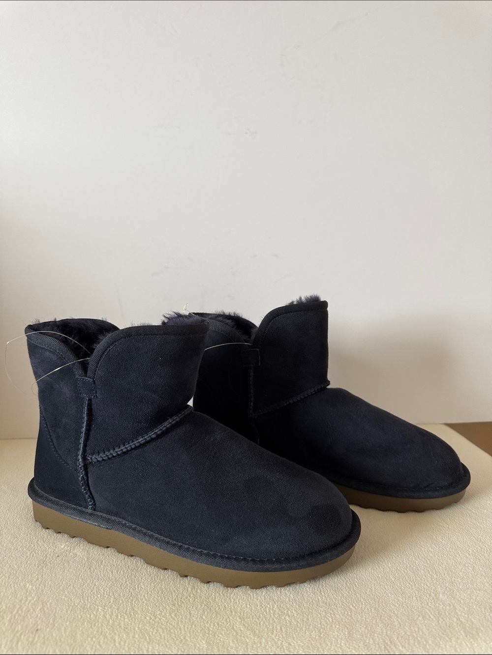 Kirkland suede/wool lining ankle boots
